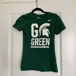 Nike Michigan State short sleeve tee, size XS